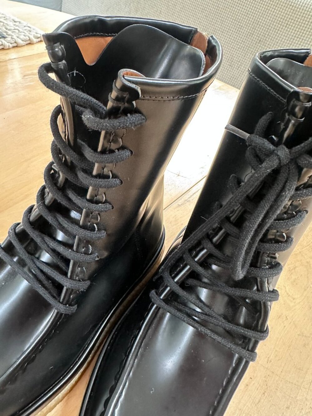 Chloé Jamie Medi Lace-up Boot - Picture 2 of 15